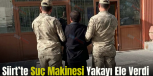 Siirt’te Suç Makinesi Yakayı Ele Verdi