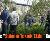 Siirt’te “Sulama Teknik Ekibi” Kuruldu