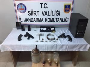Siirt’te terör örgütü PKK’ya yardım ve yataklık ettikleri öğrenilen 2