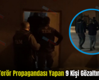 Siirt’te Terör Propagandası Yapan 9 Kişi Gözaltına Alındı