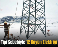 Siirt’te Tipi Sebebiyle 12 Köyün Elektriği Kesildi