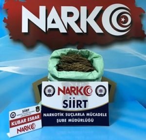 Siirt’te ‘Torbacı’ diye tabir edilen 2 uyuşturucu taciri tutuklandı. Siirt