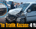 Siirt’te Trafik Kazası: 4 Yaralı