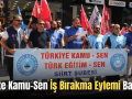 Siirt’te Kamu-Sen İş Bırakma Eylemi Başlattı