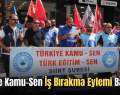 Siirt’te Kamu-Sen İş Bırakma Eylemi Başlattı