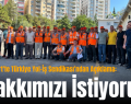 Siirt’te Türkiye Yol-İş Sendikası’ndan Açıklama: “Hakkımızı İstiyoruz”