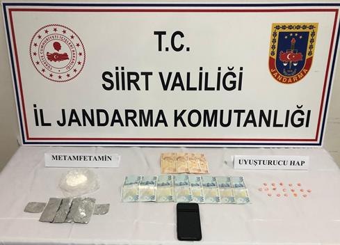 SİİRT’TE UYUŞTURUCU OPERASYONU