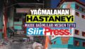 YAĞMALANAN HASTANEYİ MADDE BAĞIMLILARI MESKEN TUTTU