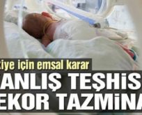 SİİRT’TE YANLIŞ TEŞHİSE 2 MİLYON TAZMİNAT