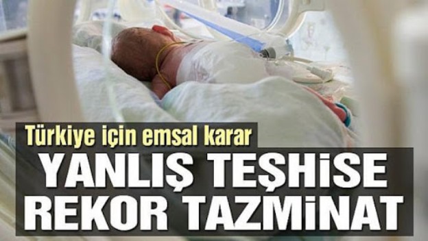 SİİRT’TE YANLIŞ TEŞHİSE 2 MİLYON TAZMİNAT