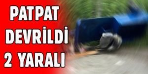 Siirt’te ‘PatPat’ diye tabir edilen tarım aracının devrilmesi sonucu meydana