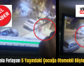 Siirt’te Yola Fırlayan 5 Yaşındaki Çocuğa Otomobil Böyle Çarptı