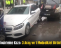Siirt’te Zincirleme Kaza: 3 Araç ve 1 Motosiklet Birbirine Girdi!