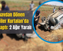 Sınavdan Dönen Bekçiler Kurtalan’da Kaza Yaptı: 2 Ağır Yaralı