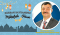 Şirvan Belediye Başkanı Necat Cellek’in “Kurban Bayramı” Mesajı