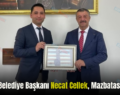 Şirvan Belediye Başkanı Necat Cellek, Mazbatasını Aldı