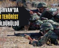 Şirvan’da 1 Terörist Öldürüldü