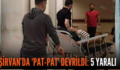 ŞİRVAN’DA ‘PAT-PAT’ DEVRİLDİ: 5 YARALI