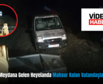 Şirvan’da Meydana Gelen Heyelanda Mahsur Kalan Vatandaşlar Kurtarıldı