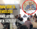 SMMM Siirt İl Temsilcisi Kamil Aparı Güven Tazeledi