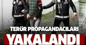 SOSYAL MEDYADAN TERÖR PROPAGANDA YAPANLARA OPERASYON Siirt Emniyet Müdürlüğüne bağlı