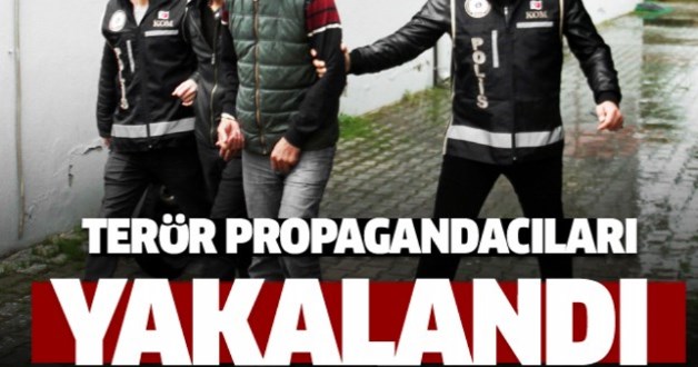 SOSYAL MEDYADAN TERÖR PROPAGANDASI YAPANLARA OPERASYON