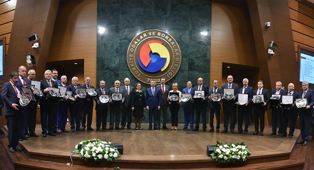 STSO BAŞKANI GÜVEN KUZU’YA HİZMET ŞEREF ÖDÜLÜ