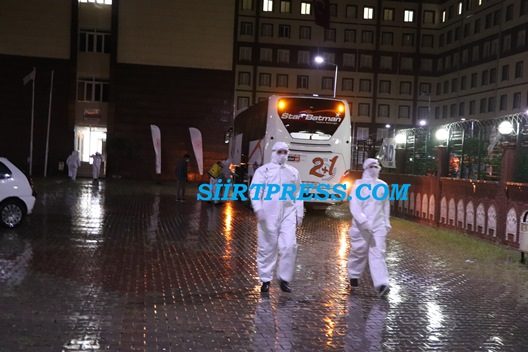 Yeni tip koronavirüs (Kovid-19) tedbirleri kapsamında Sudan’da bulunan 180 Türk