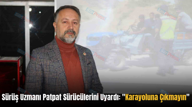 Sürüş Uzmanı Patpat Sürücülerini Uyardı: “Karayoluna Çıkmayın”