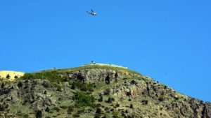 Siirt’in Şirvan ilçesinde bir vatandaş, tarlada çalıştığı esnada kimliği belirsiz