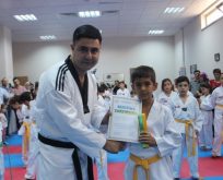 MİNİK TAEKWONDOCULARIN KUŞAK HEYECANI