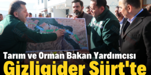 Tarım ve Orman Bakan Yardımcısı Gizligider Siirt’te