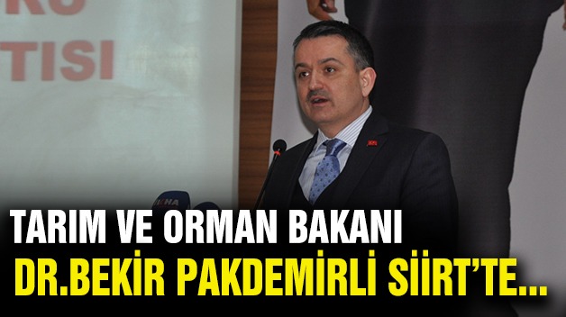 BAKAN PAKDEMİRLİ,“EN ÖNEMLİ GÖREV AK PARTİ ÜYELİĞİDİR”