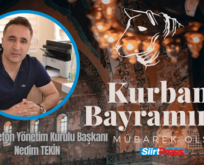Tek-Yol Beton Yönetim Kurulu Başkanı Nedim Tekin’in Kurban Bayramı Mesajı