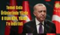 Temel Gıda Ürünlerinde Yüzde 8 Olan KDV, Yüzde 1’e İndirildi