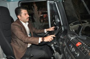Siirt Belediyesinde Temizlik İşleri Müdürü olarak görev yapan Nasih Oran,