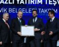 SİİRTLİ İŞ ADAMI BAYDARMAN’A CUMHURBAŞKANINDAN TEŞVİK BELGESİ