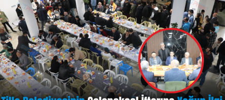Tillo Belediyesinin Geleneksel İftarına Yoğun İlgi