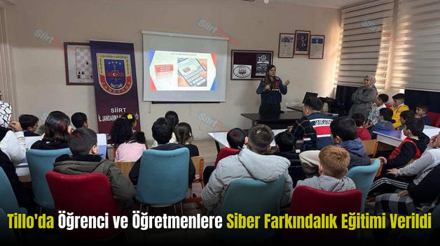 Tillo’da Öğrenci ve Öğretmenlere Siber Farkındalık Eğitimi Verildi