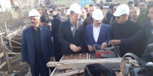 TİLLO BELEDİYESİ YENİ HİZMET BİNASININ TEMELİ ATILDI