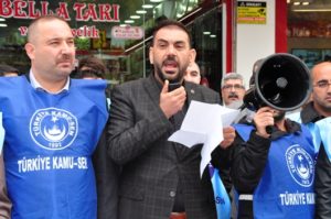 Türkiye Kamu-Sen Siirt İl Temsilciliği, kamu çalışanlarına ek zam yapılması