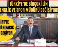 Türkiye’de Birçok İlin Gençlik Ve Spor Müdürü Değişiyor!.. Siirt’te Hayati Kısacık İsmi Geçiyor