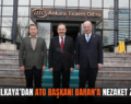 VALİ KIZILKAYA’DAN ATO BAŞKANI BARAN’A NEZAKET ZİYARETİ