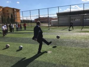 Siirt Valisi Ali Fuat Atik, ‘Şehit Zafer Kılıç Spor Lisesi’ni