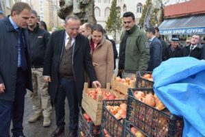 Siirt Valisi Ali Fuat Atik, ilçe ziyaretleri programı kapsamında, Pervari ilçesini ziyaret edip,