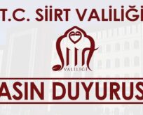 VALİLİK’TEN, “SİİRT’TE BİONTECH AŞISI BİTTİ” HABERİNE YALANLAMA…