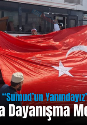 Yalova’da “Sumud’un Yanındayız” Mitingi!.. Siirt Vakfı da Dayanışma Mesajı Verdi