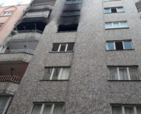 SİİRT’TE ÖĞRENCİ EVİ CAYIR CAYIR YANDI