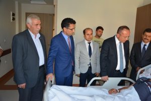 Siirt Valisi Ali Fuat Atik, 14 Ekim Cumartesi günü, Şirvan