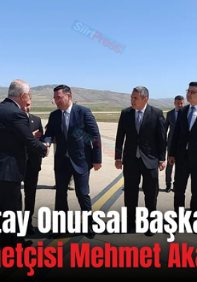 Yargıtay Onursal Başkanı ve Kamu Başdenetçisi Mehmet Akarca Siirt’te!..